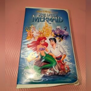 🔥 Disney The Little Mermaid Rare Banned Cover VHS Tape